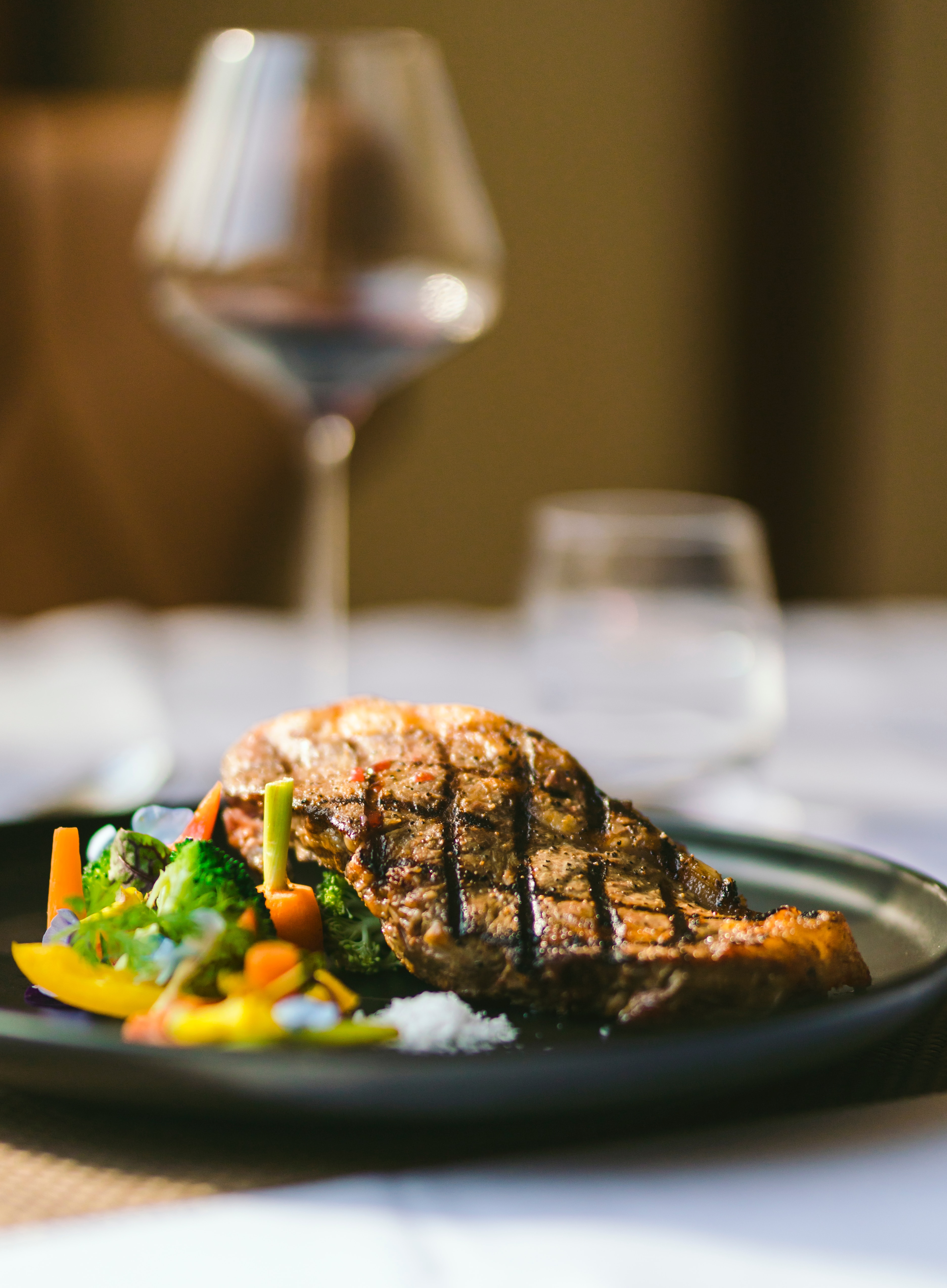 Steak Dinner With Vegetables